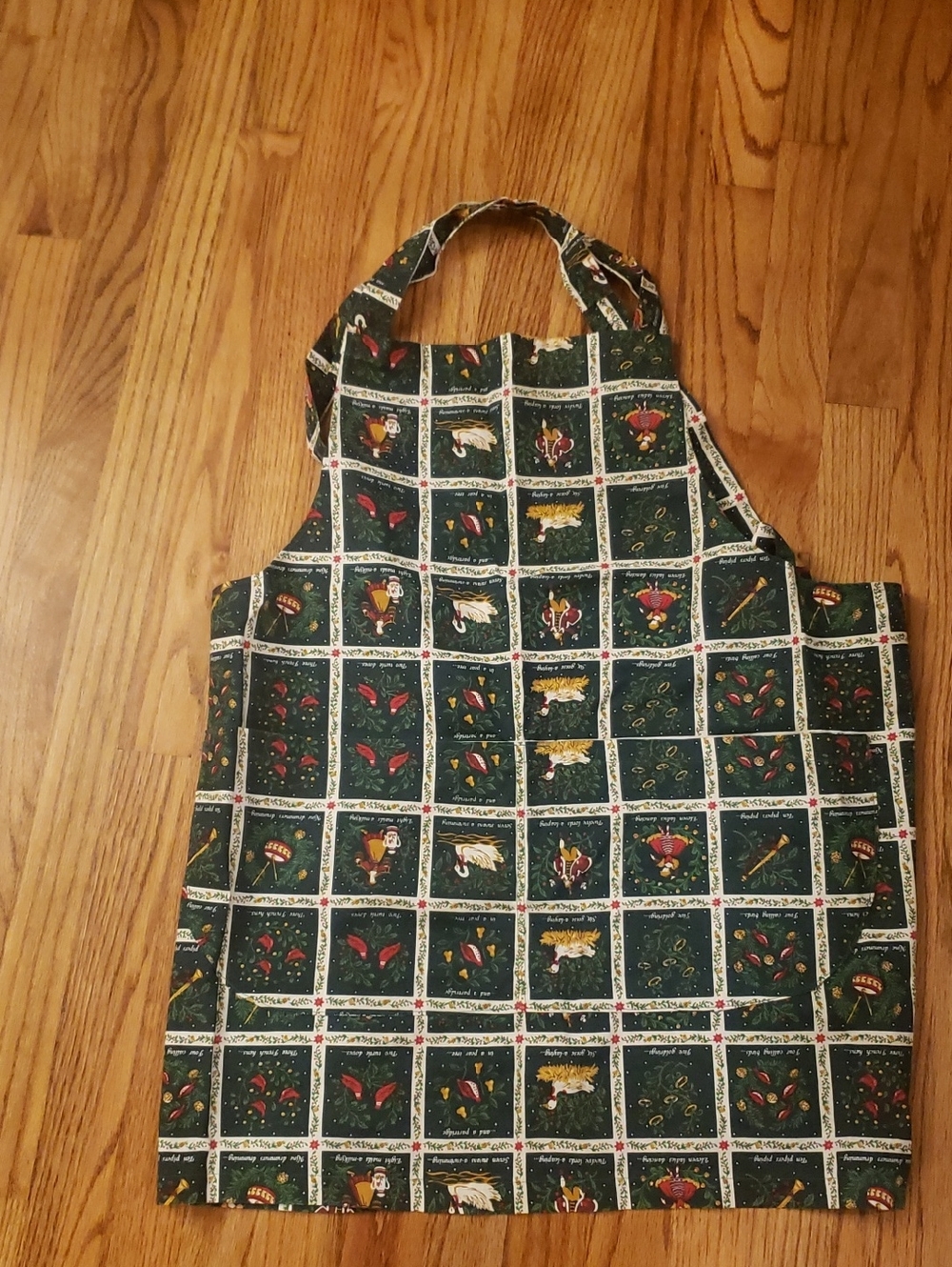 "The 12 Days Of Christmas" Themed Apron